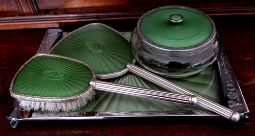 Frisierset teilig tablett - frisierset,
