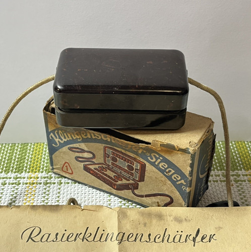 Rasierklingenschärfer gebr - rasierklingenschärfer,