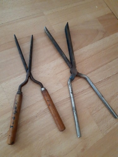 Antike lockenzangen ondolier - antike,