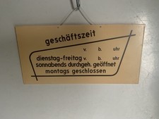 Vintage altes Schild