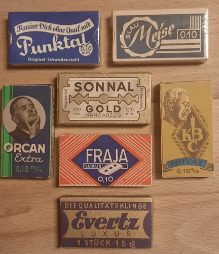 Rasierklingen antike 7 - rasierklingen,