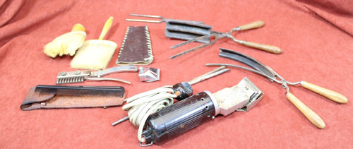Friseur alte handwerkszeuge - alte,